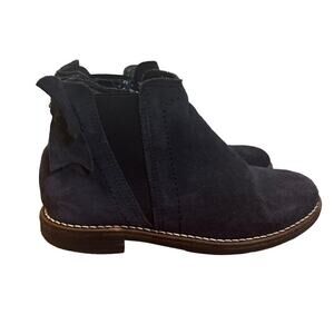 Navy Blue Booties sz 31 Little GIrls Blue Boots sz US 1